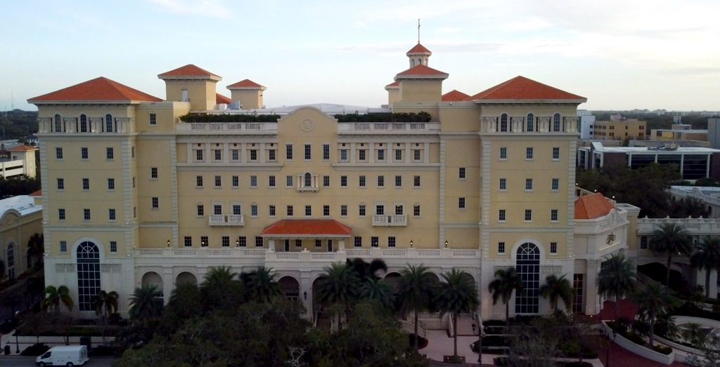 The Church of Scientology's Flag Building in downtown Clearwater